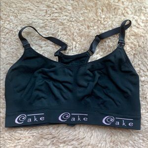 Cake.. cotton candy seamless nursing bra